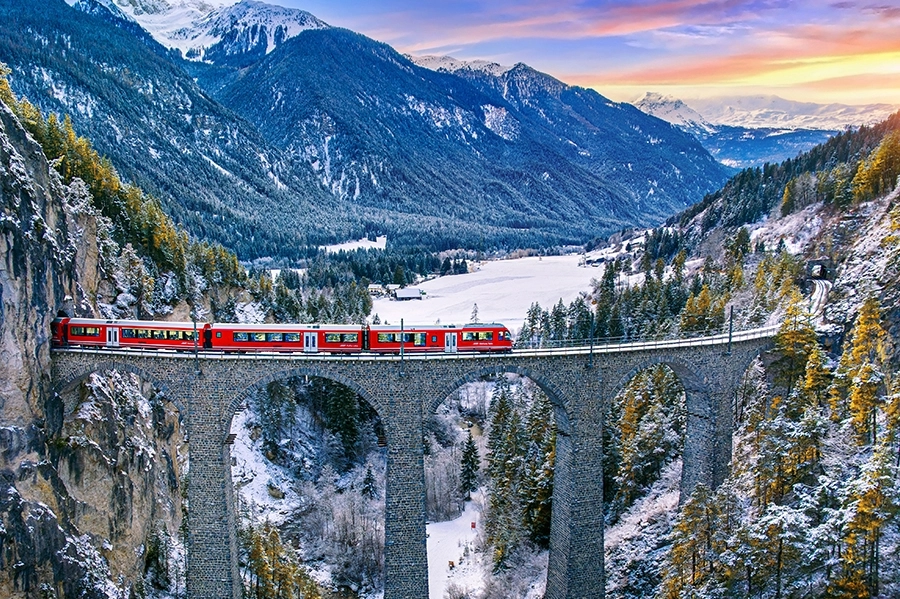 Bernina Express ile Avrupa Turları